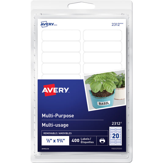 Avery® Multi-Purpose Removable Labels